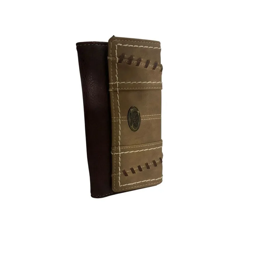 Born Concept Brown Wallet Good Condition
